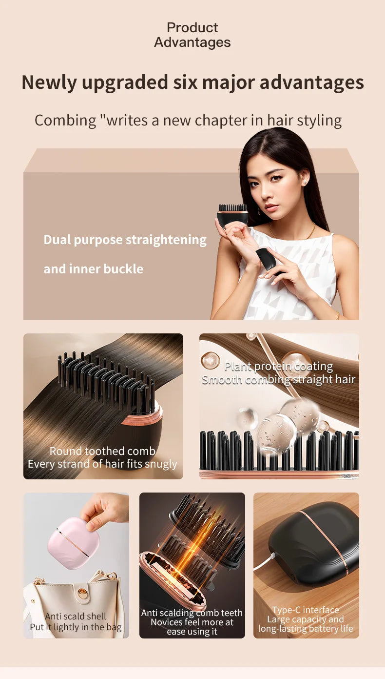 Peigne Lissant Portable – Liss and Go
